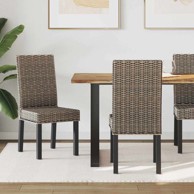 Stolac za blagovanje 2 pcs 45 x 54 x 93 cm, crno pranje