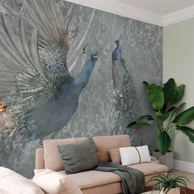 Tapeta Peacocks Dancing, 350x256 cm, standard