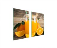 TMK Staklena zaštita za štednjak ili ploču za kuhanje 65 x 52 cm, voće