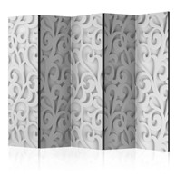 Sobna pregrada u 5 dijelova White ornament II 225x172