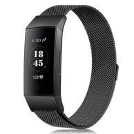 B-STRAP Milanese (Small) remen za Fitbit Charge 3 / 4, black