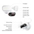 REOLINK Floodlight Elite Pro F760P PoE IP kamera 16 MP 4K s reflektorom, 180°, PCDUOB8K05