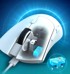 ATTACK SHARK Bežični gaming miš R1, Bluetooth, 2,4 GHz