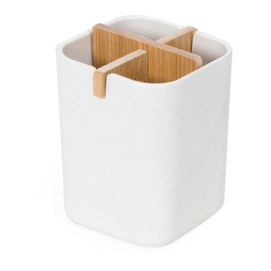 COMPACTOR Bijeli organizator za kupaonicu Ecologic, 8,4 x 7,8 cm