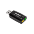 REBEL Zvučna kartica USB 5.1, crna