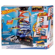 HOT WHEELS Set za igru City toranj za utrkivanje 2u1