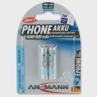 ANSMANN Baterija Micro, NiMh, 2xAAA, 800 mAh