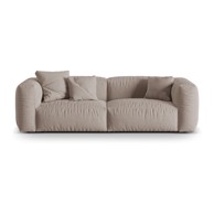 MICADONI HOME Bež sofa 240 cm Martina, 240x106x75 cm