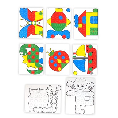 Fanta Color Junior kartice s predlošcima, 60 kom