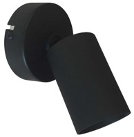 Nadgradna spot rasvjeta Soffito singolo sand, crna