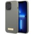 GUESS Etui GUHMP13XSPLG, za iPhone 13 Pro Max, Silicone Logo Plate, MagSafe, siva