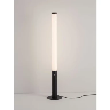 NOVA LUCE Podna svjetiljka GLAZE LED prigušiva 32 W 3000 K crna