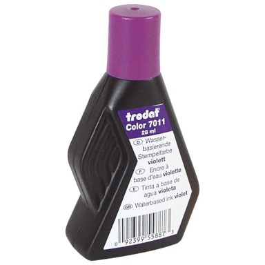 TRODAT Boja za pečat, 28 ml, 7011, ljubičasta
