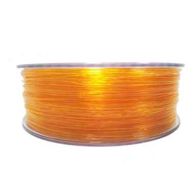 Filament za 3D printer, PET-G, 1.75 mm, 1 kg, prozirno narančasti