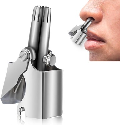 NETSCROLL Trimer za nos i uši TrimmCut, ručni, nehrđajući čelik, 12 oštrica