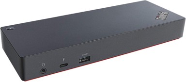 LENOVO Priključna stanica 40AC0135EU, Thunderbolt 3, obnovljena, crna
