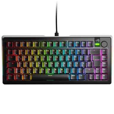 GLORIOUS Gaming tipkovnica GMMK 3 Pro 75 % Custom, Pre-Built, ISO (DE), Fox Switches, crna - GLO-KB-GMMK3-PRO-75-PB-FOX-W-BLK-DE