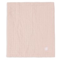 JOLLEIN Dekica muslin 75x100 cm jacquard, ružičasta  