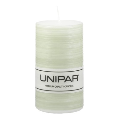 UNIPAR Svijeća Finelines svijetlozelena, 40 h