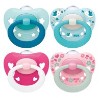 NUK Duda varalica Signature, silikon, višebojna, 18-36 mj, 2 kom