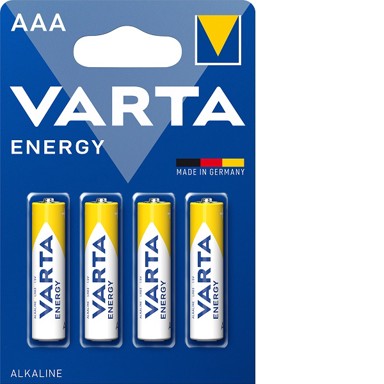 VARTA Alkalna aterija Energy, AAA