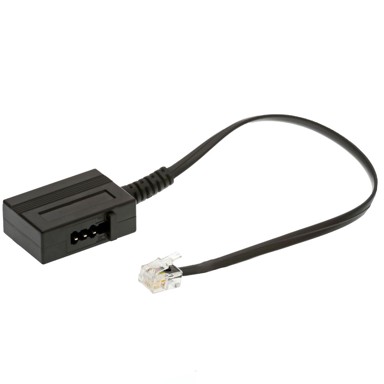 HELOS Adapter 6P4C utikač u TAE F utičnicu