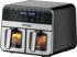 NIKCORP Friteza Airfryer dvokomorna 9 l, crna