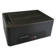 LC-POWER Docking stanica LC-DOCK-U3-V, HDD dock s copy funkcijom