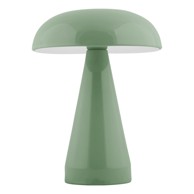 LEITMOTIV Zelena LED stolna lampa s mogućnosti zatamnjivanja s metalnim sjenilom (visina 20, 5 cm) Rachel 