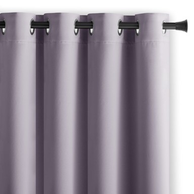 RESTILO Prljavo roza zatamnjujuća zavjesa 140x175 cm Eyelets