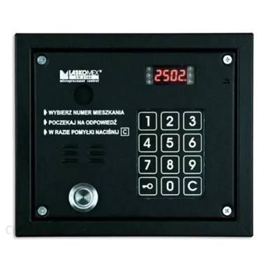 LASKOMEX Zvučni dio panel s čitačem kartica CP-2503TP, crni