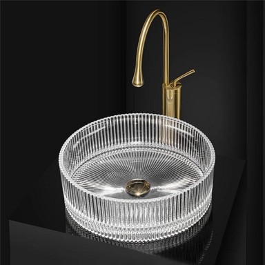 REA Nadgradni umivaonik Ingrid, proziran