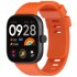 BSTRAP Remen Silicone za Xiaomi Redmi Watch 4, narančasti