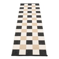 PAPPELINA Unutarnja i vanjska staza Pix Black Vanilla 70x240 cm, crna/krem