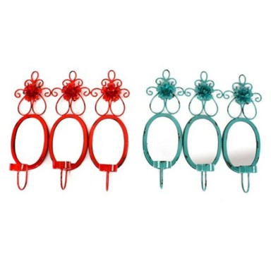 DKD HOME DECOR Zidno ogledalo 37x38x8. 5 cm (3 dijela) (2 kom. )