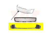 VAN WEZEL Maska branika VW Golf 6, prednja srednja, okvir GTI/GTD