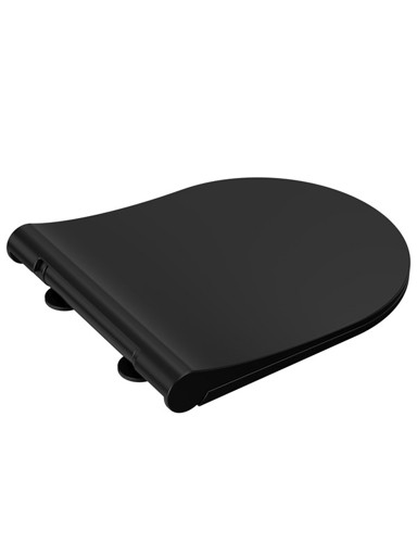 VOXORT WC daska brilla mat crna soft close