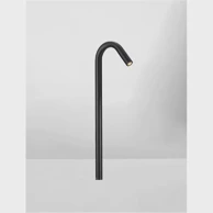 GLEAM LED stajaća svjetiljka, 3000 K, 183 lm, IP65, crna