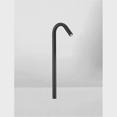 GLEAM LED stajaća svjetiljka, 3000 K, 183 lm, IP65, crna