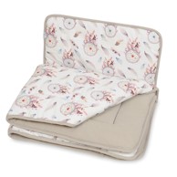BABYMATEX Poplun i jastuk MUSLIN, poplun 80x100 cm, jastuk 30x40 cm, hvatači snova