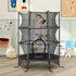 Trampolin za djecu, Ø163 cm, crna