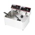 EURONOVA Friteza, 2 x 4 L, 43 x 38 x 31 cm, 2 x 2000 W