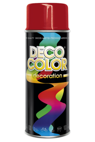 DECO COLOR univerzalni lak RAL 3020, 400 ml, crveni