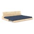 KARUP DESIGN Tamno plava sklopiva sofa 196 cm Base, 196x110x72 cm