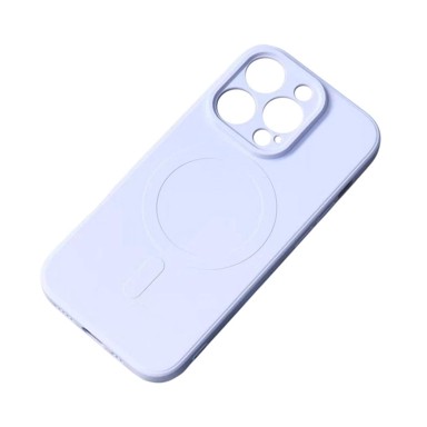 HURTEL Silikonska maska, za iPhone 15 Plus, MagSafe, plava