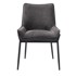 UNIQUE FURNITURE Tamno siva blagovaonska stolica Calgary 