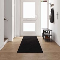 Tepih staza Crna 80 x 500 cm 100% Polipropilen Tuft