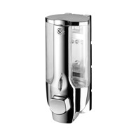 SAPHO Plastičan zidni dozator sapuna u sjajno srebrnoj boji 350 ml Aqualine