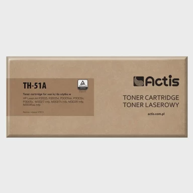 ACTIS Toner za printer TH-51A , crni