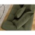 BOBOCHIC PARIS Zelena sofa od šenila 237 cm Whesley, 237x104x90 cm